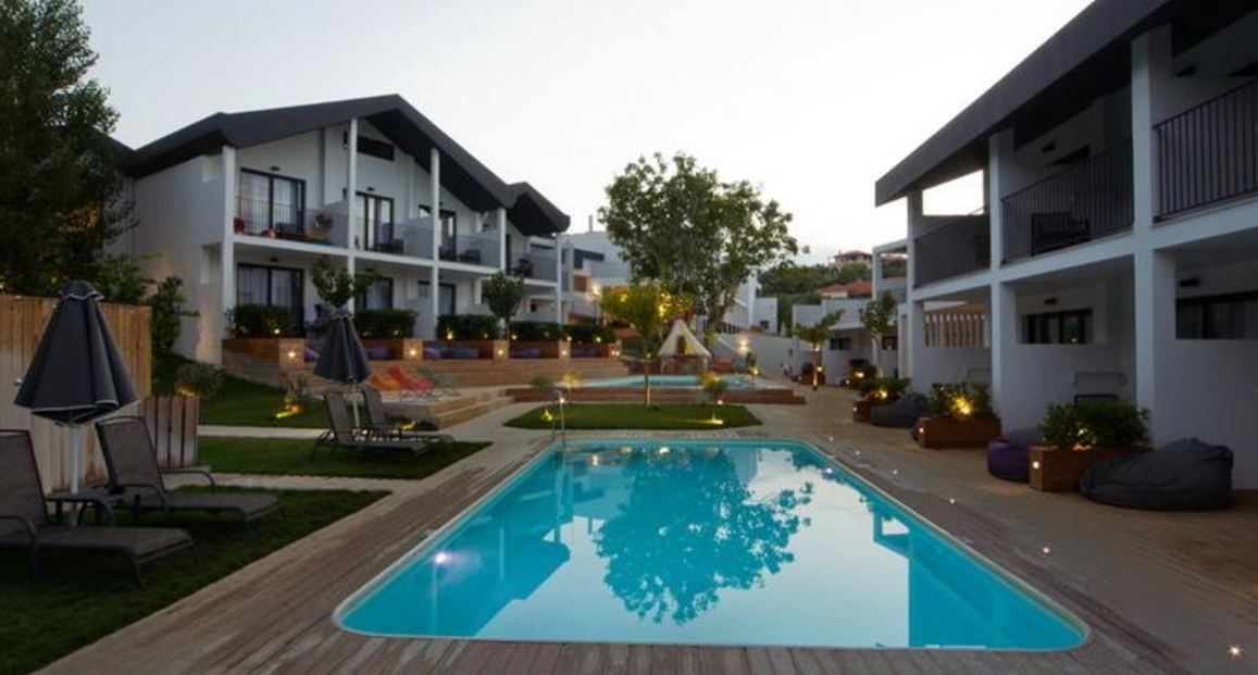 Aqua Bay Hotel Plános Exterior foto